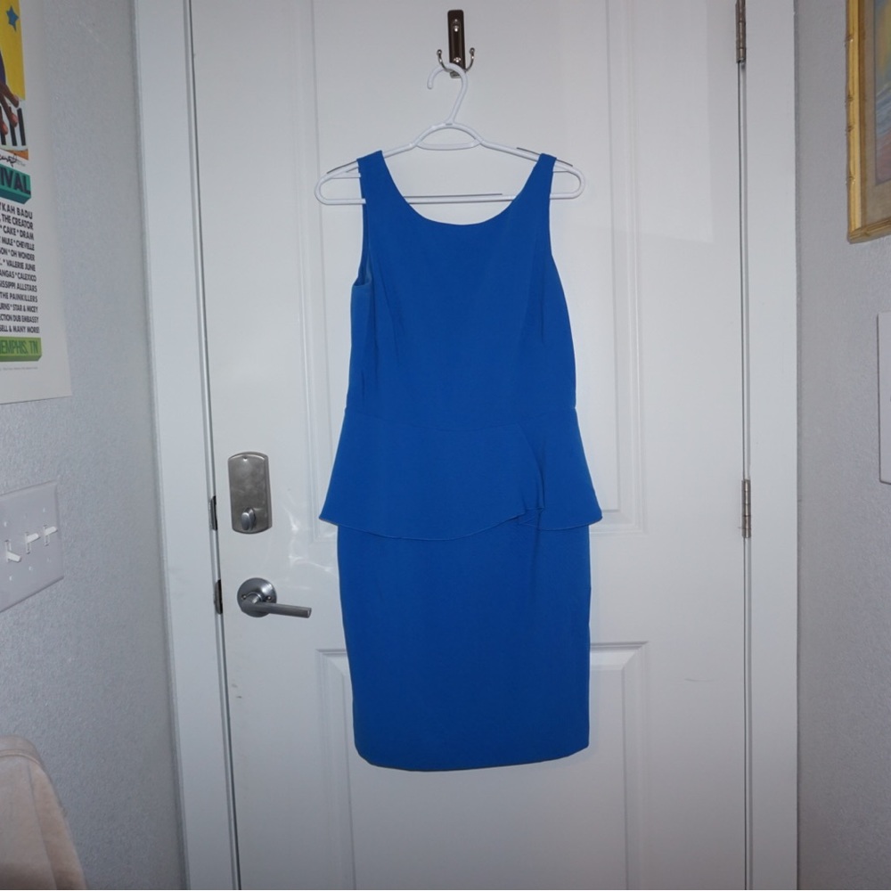 Blue dress